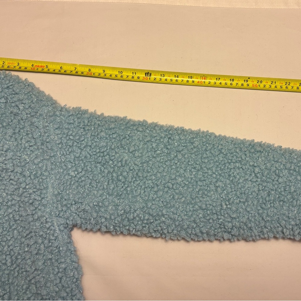 Current Mood Light Blue Teddy Jacket - image 8